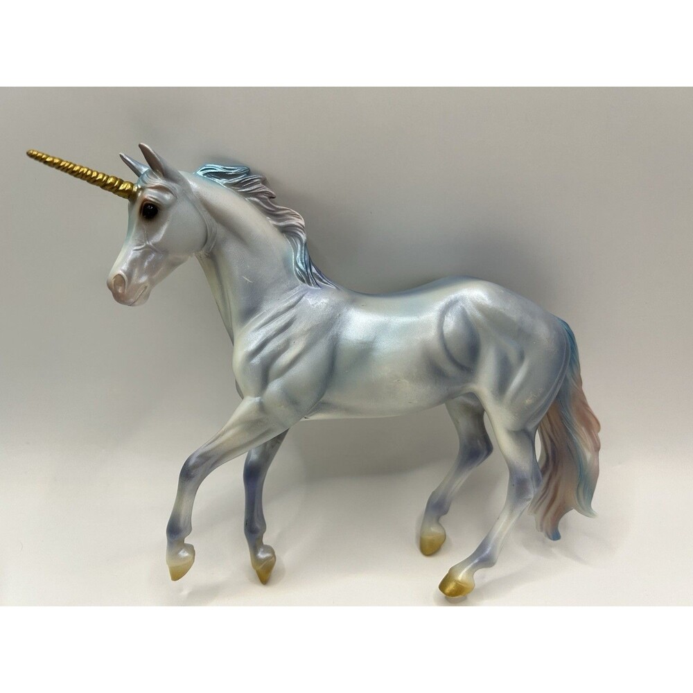Breyer Paddock Pals Scented Green Unicorn + Serendipity Magical Unicorn Lot Of 2 - Picture 5 of 16